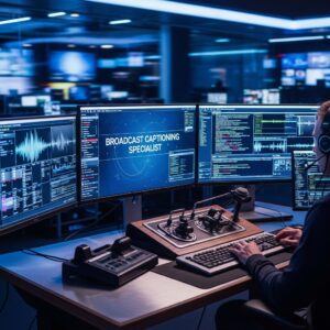 Broadcast Captioning Specialist Digital Course