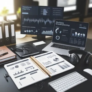 Freelance Transcriptionist Business Growth Planner